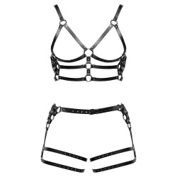 Zado Harnais En Cuir Torse et Cuisses Leatherset M/L